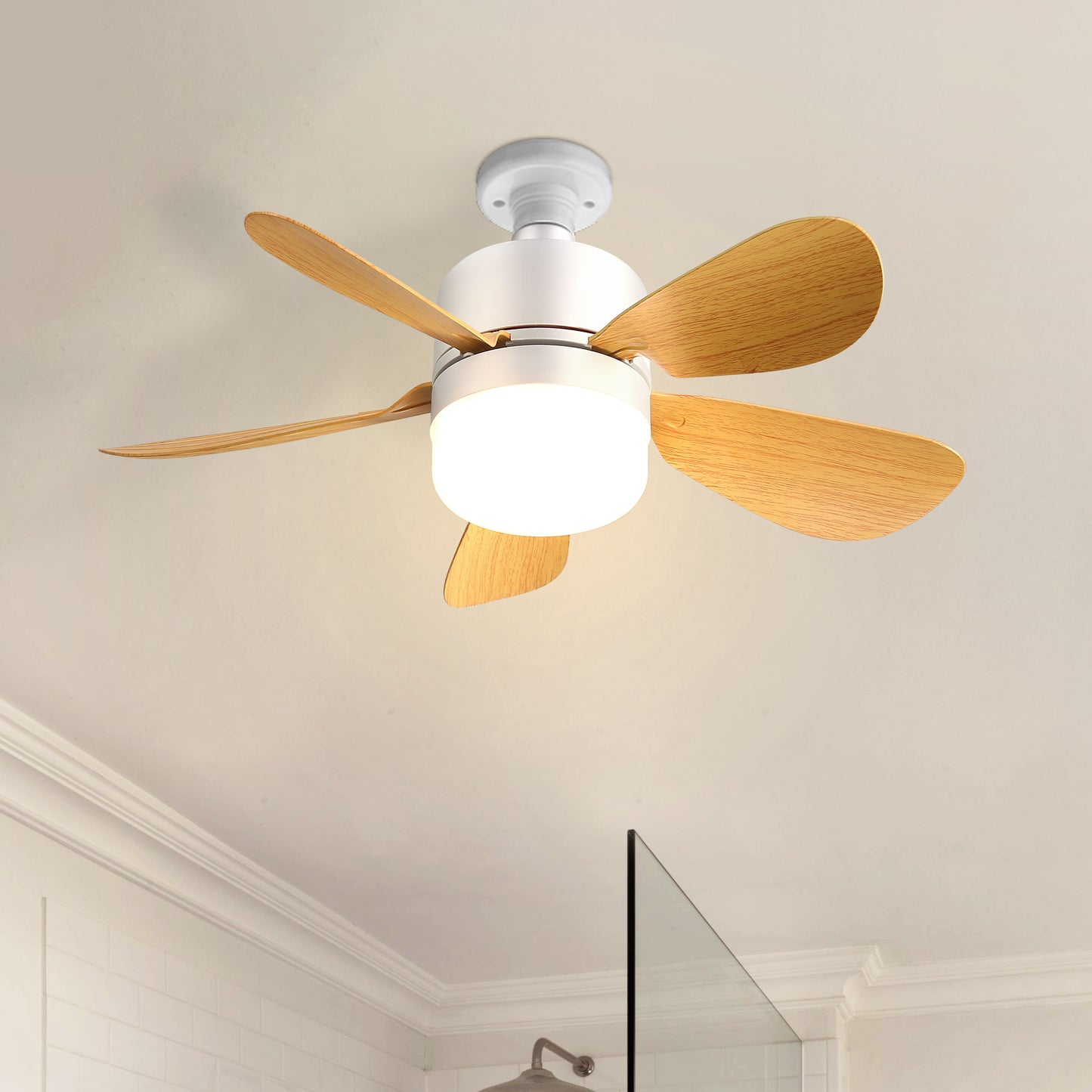 Light Bulb Style Ceiling Fan